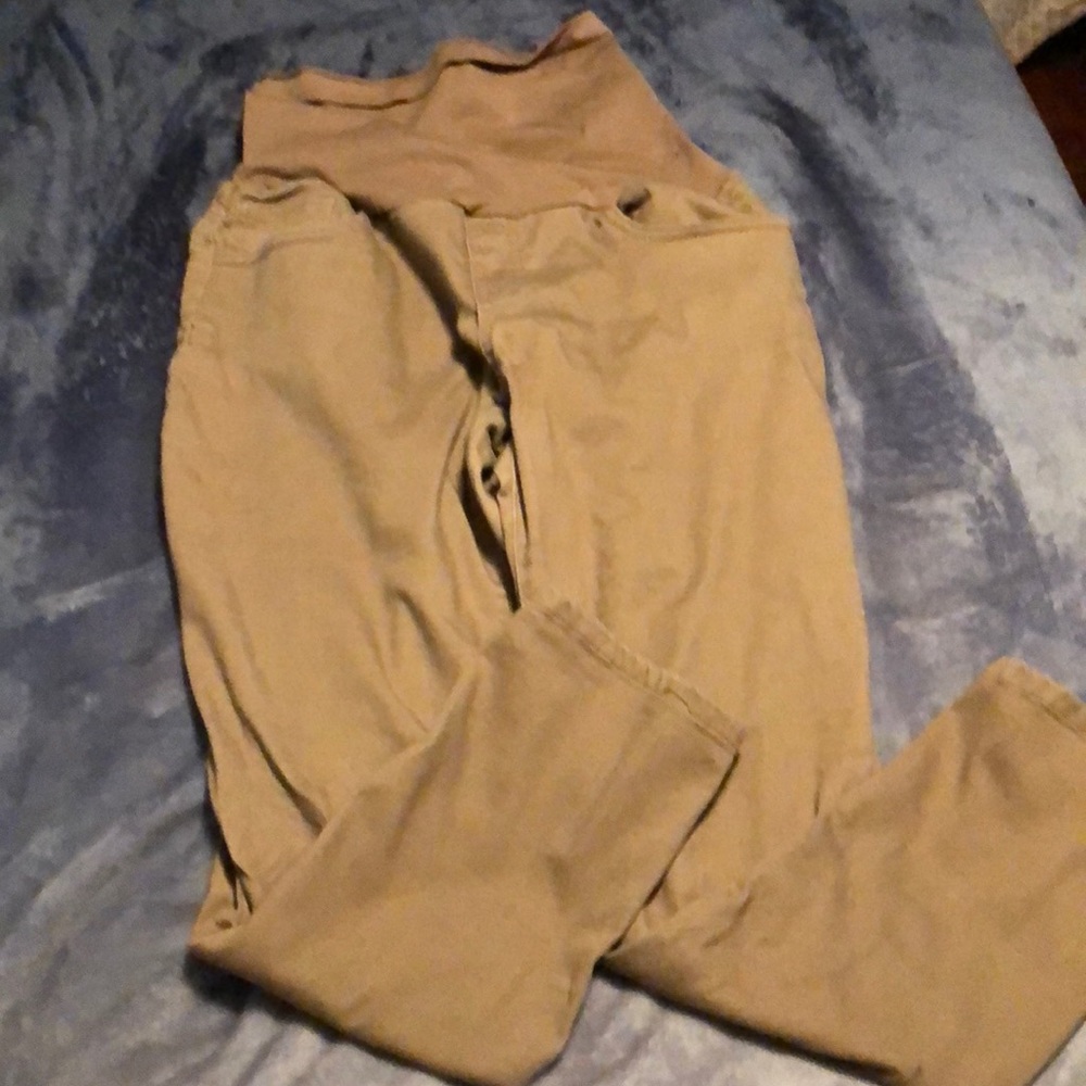Maternity khakis